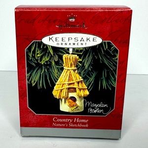 Hallmark Keepsake Ornament Marjolein Bastin Natures Sketchbook Country Home Bird